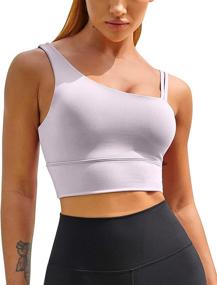 img 4 attached to MELYUM Shoulder Longline Workout Asymmetrical Outdoor Recreation