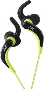 img 4 attached to 🎧 JVC HAETX30B наушники для фитнеса, черные - улучшенная экстремальная производительность