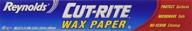 reynolds cut rite wax paper rolls logo