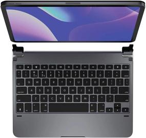 img 4 attached to ✨ Brydge 11.0 Pro Wireless Keyboard: iPad Pro 11-inch (2018 & 2nd Gen, 2020) Compatible, Backlit Keys, Long Battery Life - Space Gray