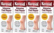 kerasal intensive foot repair, 1 oz (set of 4) logo