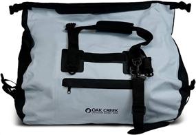 img 3 attached to Oak Creek Overlook Falls 55L Dry Bag Duffel: The Ultimate Waterproof Duffel Bag with Covered Pocket, PVC Construction, and Unmatched Gear Protection