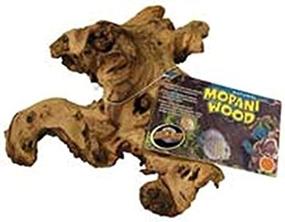 img 1 attached to 🌳 Enhance your Aquatic Habitat with Zoo Med's Mopani Wood - Natural and Authentic