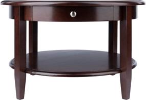 img 2 attached to 🍂 Antique Walnut Winsome Wood Concord Occasional Table: Enhance Your Space with Timeless Elegance