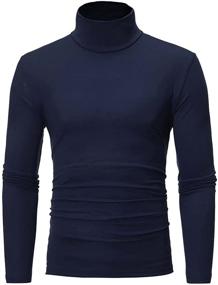 img 1 attached to 👕 Men's Black Romwe Sleeve Pullover Shirt: Clothing, T-Shirts, and Tanks