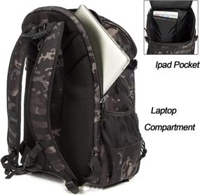 img 2 attached to 🎒 Business Multicam Backpack with Attachable Compartment