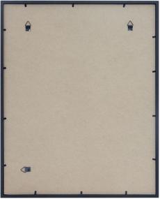 img 2 attached to MCS 16x20 Inch Linen Lined Shadowbox: Elegant Black Display Case (40956)