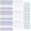transparent refillable transfer pipettes stickers logo