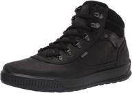 ecco gore-tex sneaker chocolat medium men's shoes: stylish fashion sneakers with premium comfort logo