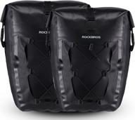 rock bros pannier waterproof capacity logo