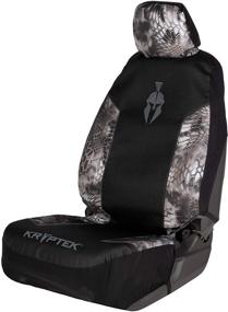 img 1 attached to 🚗 Protect Your Vehicle in Style with Kryptek Spartan Auto Seat Cover - Ideal for Cars, Trucks, and SUVs