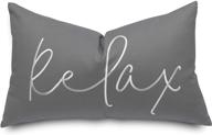 rudransha sentiment embroidered decorative pillowcase home decor logo