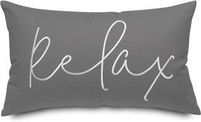 img 1 attached to Rudransha Sentiment Embroidered Decorative Pillowcase Home Decor