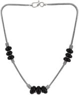 📿 efulgenz vintage oxidized necklace for girls' jewelry logo