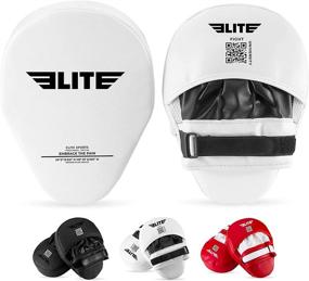 img 4 attached to 🥊 Elite Sports Boxing Mitts: Premium Muay Thai MMA Sparring Training Focus Punch Target Mitts and Pads