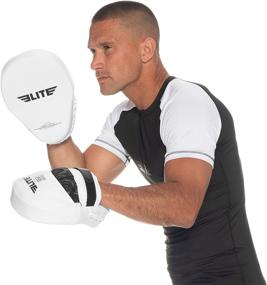 img 1 attached to 🥊 Elite Sports Boxing Mitts: Premium Muay Thai MMA Sparring Training Focus Punch Target Mitts and Pads