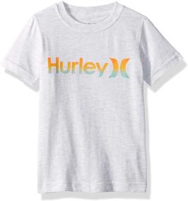 img 1 attached to Hurley Boys' Heather Short Sleeve T-Shirt - Clothing