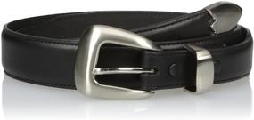 img 1 attached to 👖 Nocona Belt Co Black Skinny: Sleek Style & Unmatched Quality