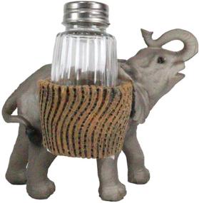 img 1 attached to Ebros Savanna Trumpeting Elephant Figurine