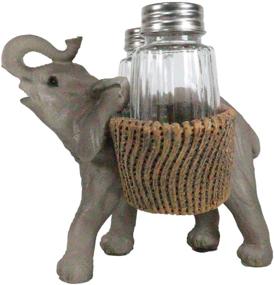 img 3 attached to Ebros Savanna Trumpeting Elephant Figurine