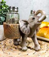 ebros savanna trumpeting elephant figurine logo