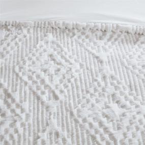 img 1 attached to Woolrich Teton Full/Queen Embroidered Plush Coverlet Set in Ivory - Improved SEO