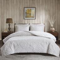 woolrich teton full/queen embroidered plush coverlet set in ivory - improved seo logo