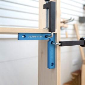 img 1 attached to 🛠️ POWERTEC Precision Woodworking Positioning Tool with Aluminum Construction