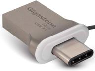 gigastone 32gb usb флеш-накопитель usb 3.0 тип c otg 📦 usb-c двухинтерфейсная флешка - пк телефон apple macbook notebook laptop desktop. логотип