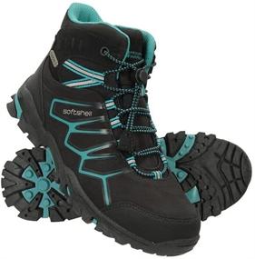 img 4 attached to 👞 Прочные и стильные: детские мягкие ботинки от Mountain Warehouse для мальчиков - уникальная обувь для активного отдыха на природе.