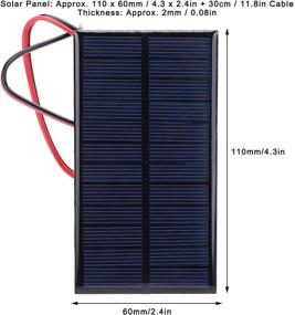 img 1 attached to Солнечный поликремниевый модуль зарядного устройства System