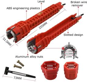 img 1 attached to 🔧 Ultimate SDFSX Multifunctional Wrench: Sink Installer & Plumber's Best Tool