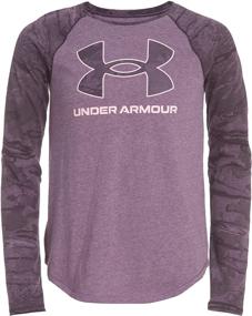 img 1 attached to 👚 Pacific Purple Girls' Active Under Armour Sleeve: Stylish and Performance-Driven Clothing