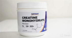 img 5 attached to 💪 Nutricost Micronized Creatine Monohydrate Powder - 500G, 5000mg Per Serving - Pure Creatine Monohydrate