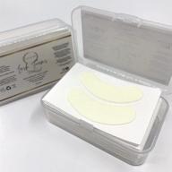 madebycastillo lash foam pads: enhanced eyelash extension foam tape & under eye pads - 25 pairs logo