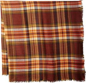 img 2 attached to Fiorentina Womens Oversized Square Plaid