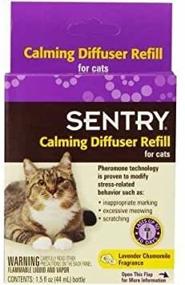 img 1 attached to 🐈 Sentry Sentry Calming Diffuser Refill for Cats, 1.5 Ounce: Effective Relaxation Solution for Anxious Felines