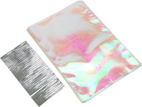 img 3 attached to Iconikal Cello Iridescent Holographic 40 Count Gift Wrapping Supplies
