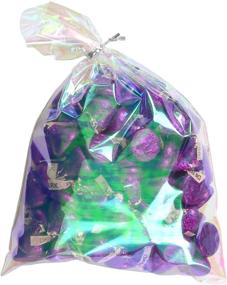 img 2 attached to Iconikal Cello Iridescent Holographic 40 Count Gift Wrapping Supplies