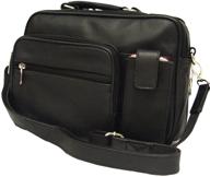 roma genuine leather organizer handbag logo