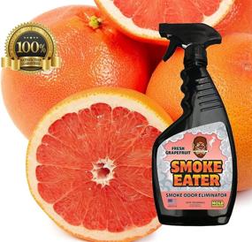 img 2 attached to 🚬 Revolutionary Smoke Eater Spray: Deconstructs Smoke Odor Molecules - Banishes Cigarette, Cigar or Pot Smoke from Clothes, Cars, Boats, Homes, and Office - Fresh Grapefruit Scent