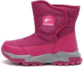 img 2 attached to 👢 Waterproof Winter Outdoor Girls' Boots - Boys' Shoes for Outdoor Activities