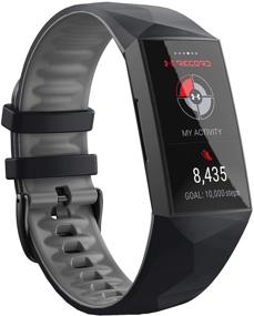 img 4 attached to Замена силикона NotoCity Fitbit Black Grey