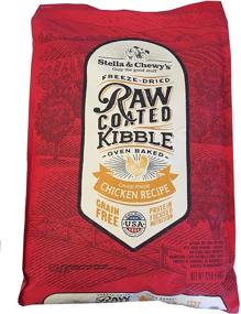 img 3 attached to 🐶 Stella &amp; Chewy's Chicken Recipe Raw Coated Dog Food - 22lb