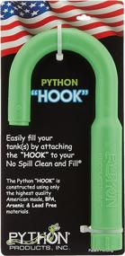 img 2 attached to Python No-Spill Green Aquarium Hook, 10.25 x 1.50 x 5.50 inches