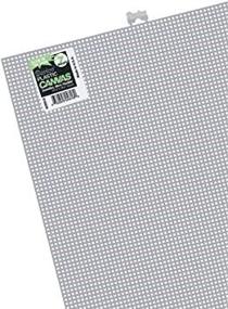 img 1 attached to 🎨 Darice Plastic Canvas 7 Count 10x13 White (12-Pack): Durable & Versatile for Craft Projects