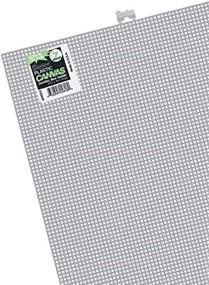 img 2 attached to 🎨 Darice Plastic Canvas 7 Count 10x13 White (12-Pack): Durable & Versatile for Craft Projects