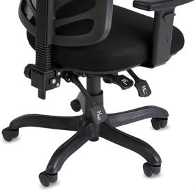 img 2 attached to AmazonCommercial Ergonomic Mid Back Computer Adjustable