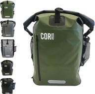 cor surf waterproof dry bag backpack with padded laptop sleeve 25l & 40l heavy duty roll-top pack: the ultimate waterproof backpack for outdoor adventures logo