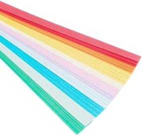 img 3 attached to Hvogvok 1030 Sheets of Colorful Handcrafted Origami Lucky Star Paper - DIY Paper Art Creativity pack with 10 Color Options